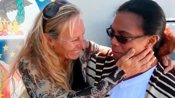 Women rescued by Navy defend their account of ordeal at sea