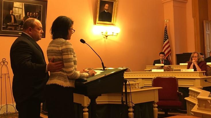 Mother of Reagan Tokes provides emotional testimony to lawmakers